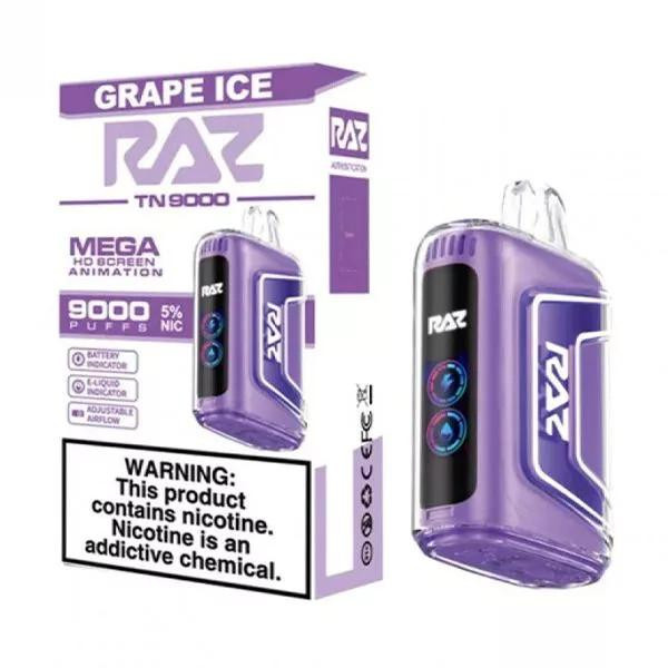 Raz TN9000 Disposable Vape 5% 5pk at The Cloud Supply Raz TN9000 Disposable Vape 5% 5pk at The Cloud Supply