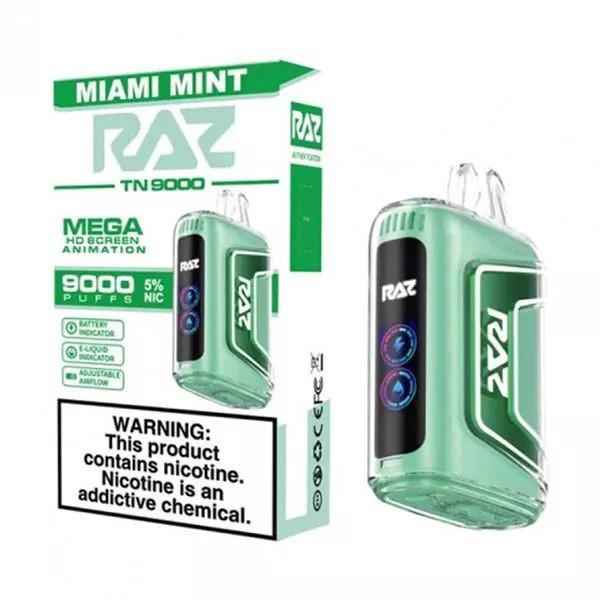 Raz TN9000 Disposable Vape 5% 5pk at The Cloud Supply Raz TN9000 Disposable Vape 5% 5pk at The Cloud Supply