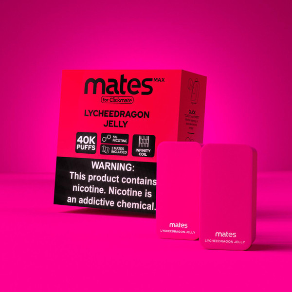 7Daze 7 Daze Clickmate Mates V2 (Clickmate Max) Pods - 5% 20,000 Puffs - 2ct 5pk  at The Cloud Supply