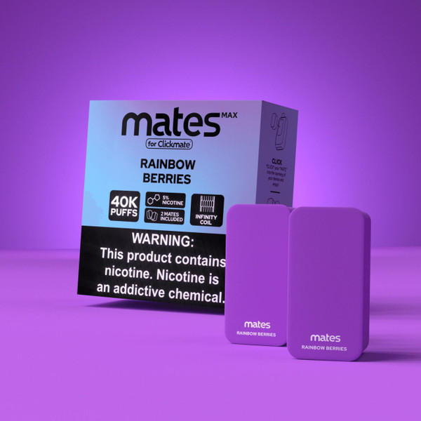 7Daze 7 Daze Clickmate Mates V2 (Clickmate Max) Pods - 5% 20,000 Puffs - 2ct 5pk  at The Cloud Supply