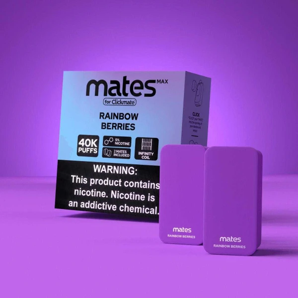 7Daze 7 Daze Clickmate Mates V2 (Clickmate Max) Pods - 5% 20,000 Puffs - 2ct 5pk  at The Cloud Supply