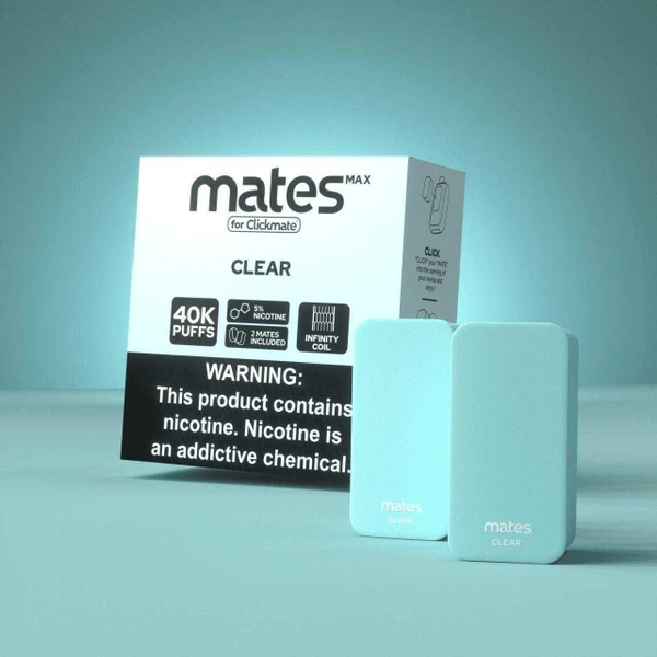 7Daze 7 Daze Clickmate Mates V2 (Clickmate Max) Pods - 5% 20,000 Puffs - 2ct 5pk  at The Cloud Supply