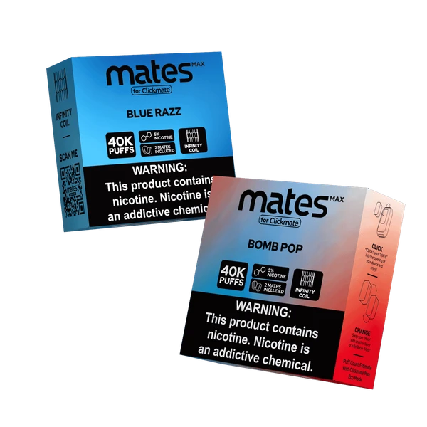 7Daze 7 Daze Clickmate Mates V2 (Clickmate Max) Pods - 5% 20,000 Puffs - 2ct 5pk  at The Cloud Supply
