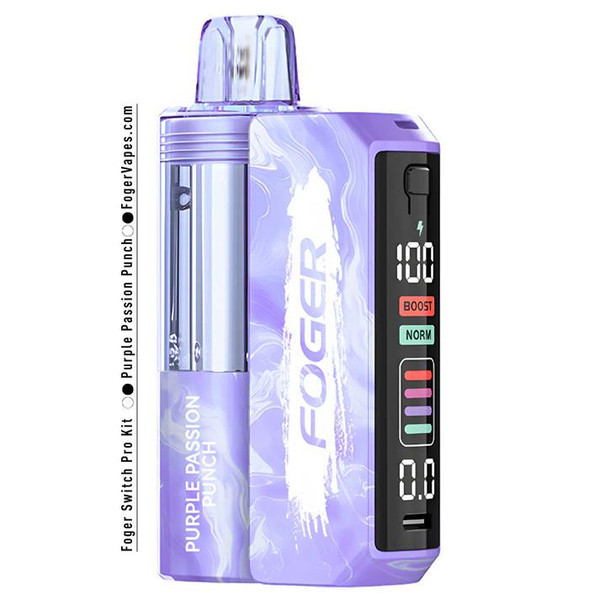  Foger Switch Pro Kit - 5% 30,000 Puffs - 5ct  at The Cloud Supply