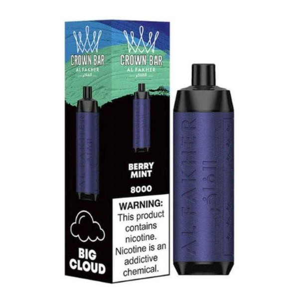  Al Fakher Crown Bar Pro - 5% 8000 Puffs - 5pk  at The Cloud Supply