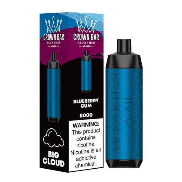  Al Fakher Crown Bar Pro - 5% 8000 Puffs - 5pk  at The Cloud Supply