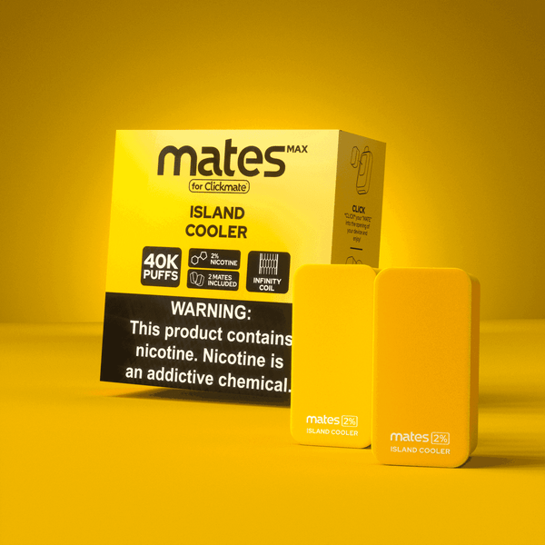 7 Daze Clickmate Mates V2 (Clickmate Max) Pods - 2% 20,000 Puffs - 2ct 5pk