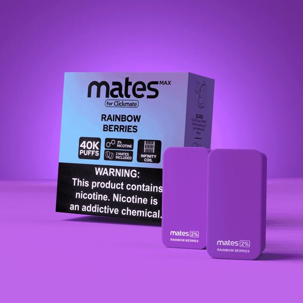 7 Daze Clickmate Mates V2 (Clickmate Max) Pods - 2% 20,000 Puffs - 2ct 5pk
