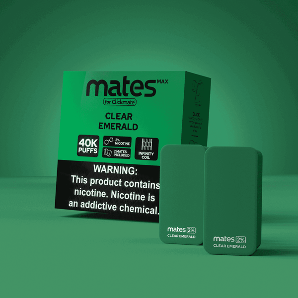 7Daze 7 Daze Clickmate Mates V2 (Clickmate Max) Pods - 2% 20,000 Puffs - 2ct 5pk  at The Cloud Supply