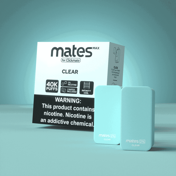 7Daze 7 Daze Clickmate Mates V2 (Clickmate Max) Pods - 2% 20,000 Puffs - 2ct 5pk  at The Cloud Supply