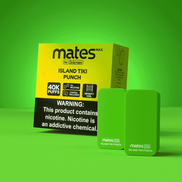 7Daze 7 Daze Clickmate Mates V2 (Clickmate Max) Pods - 2% 20,000 Puffs - 2ct 5pk  at The Cloud Supply
