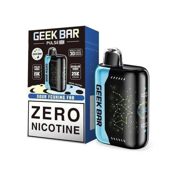  Geek Bar Pulse X Disposable - 0% 25,000 Puffs - 5pk  at The Cloud Supply