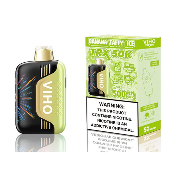 VIHO TRX Disposable - 5% 50000 Puffs - 5ct  at The Cloud Supply