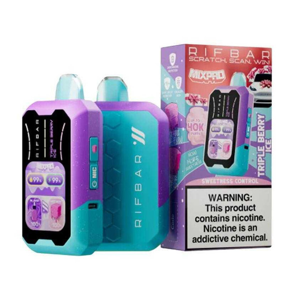  Rifbar Mixpro 40000 Disposable - 5% 40000 Puffs - 5pk  at The Cloud Supply