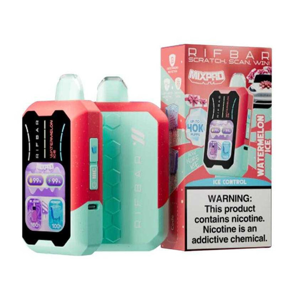  Rifbar Mixpro 40000 Disposable - 5% 40000 Puffs - 5pk  at The Cloud Supply