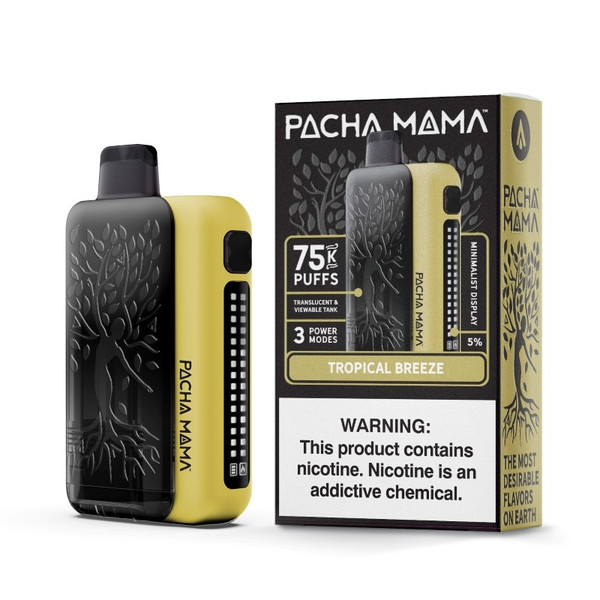 Pachamama 5% Disposable (Made In USA) 75,000 Puffs - 5pk