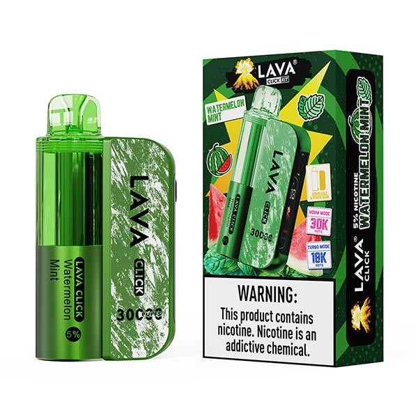  Lava Click Kit - 30,000 Puffs - 5pk  at The Cloud Supply