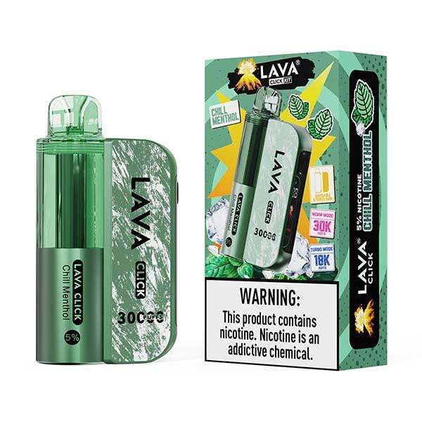  Lava Click Kit - 30,000 Puffs - 5pk  at The Cloud Supply