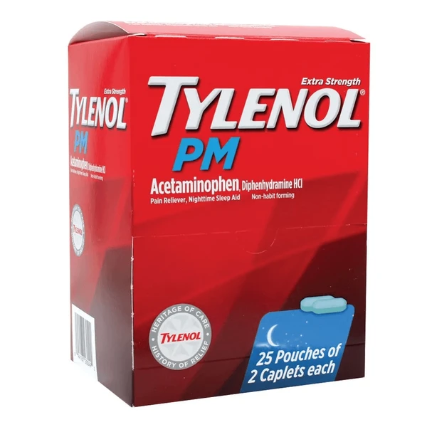  Tylenol Extra Strength PM 25pk  at The Cloud Supply