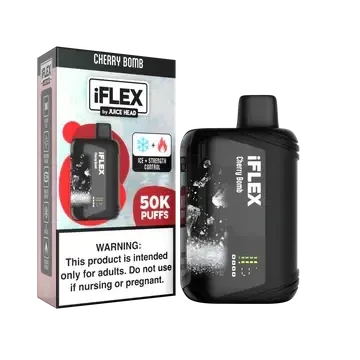  Juice Head iFlex Freeze Nixodine Disposable - 50,000 Puffs 5% - 5pk  at The Cloud Supply