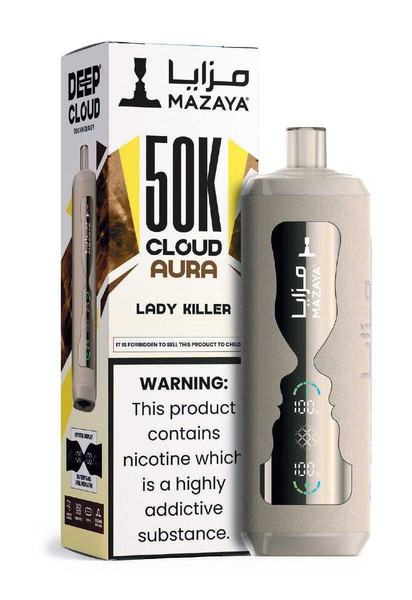  Mazaya E-Hookah Disposable - 6mg 50000 Puffs - 5pk  at The Cloud Supply