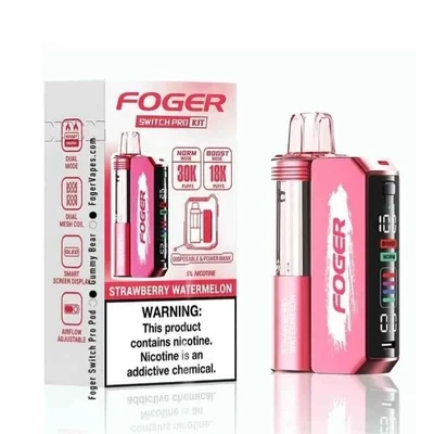 Foger Switch Pro Kit Nixodine 19ml - 30000 Puffs  5% -  5ct
