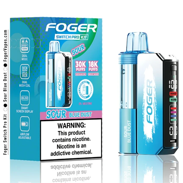 Foger Switch Pro Kit Nixodine 19ml - 30000 Puffs  5% -  5ct