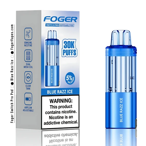 Foger Switch Pro Nixodine 19ml Pods - 30000 Puffs 5%  - 5ct