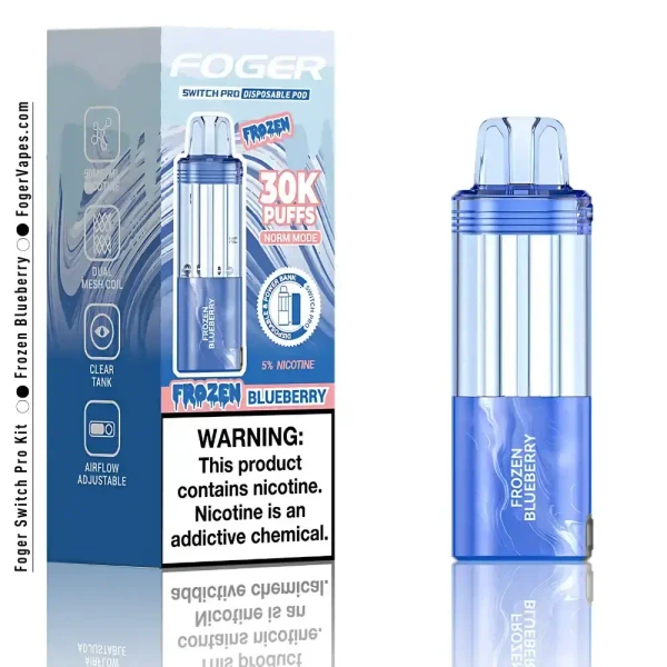 Foger Switch Pro Nixodine 19ml Pods - 30000 Puffs 5%  - 5ct  at The Cloud Supply