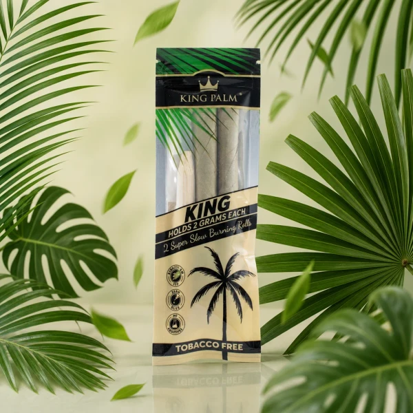King Palm Natural Cones KS 10pk 2ct