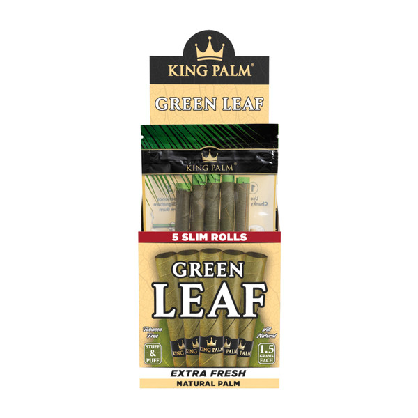 King Palm Natural Cones Slim 8pk 5ct