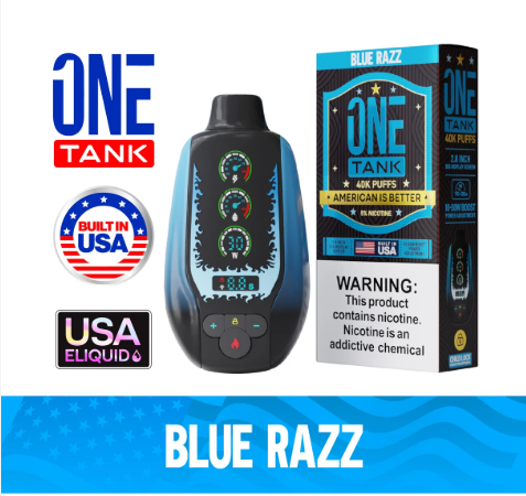 One Tank Disposable USA 40000 22ml 5pk 5%