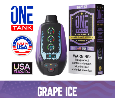 One Tank Disposable USA 40000 22ml 5pk 5%