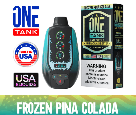  One Tank Disposable  5% 40000 Puffs (Made in USA)  -  2ml 5pk  at The Cloud Supply