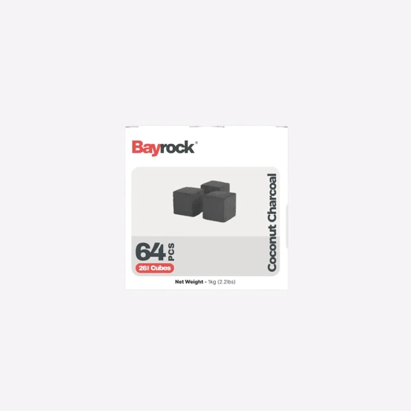  Bayrock Xl Coconut Charcoal 64ct  at The Cloud Supply