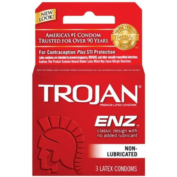  Trojan Enz Red 3ct 6pk  at The Cloud Supply