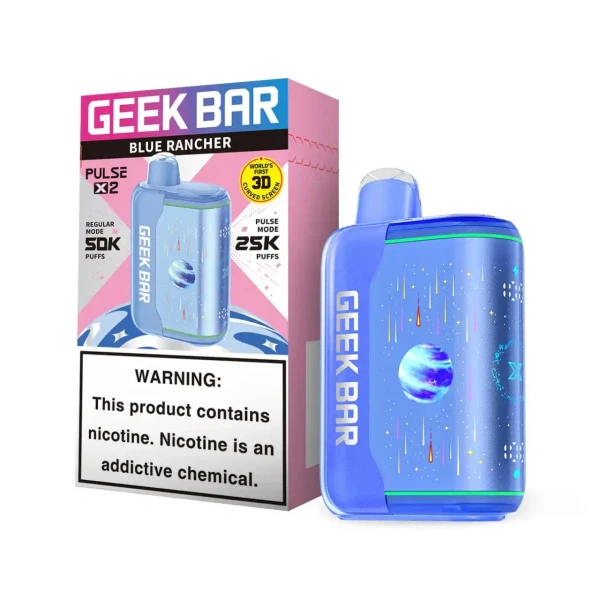 Geek Bar Pulse X 2 Disposable 5% 50000 Puffs 1000mAh 5pk