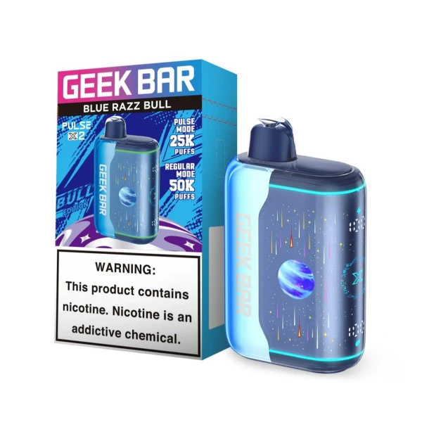 Geek Bar Pulse X 2 Disposable 5% 50000 Puffs 1000mAh 5pk