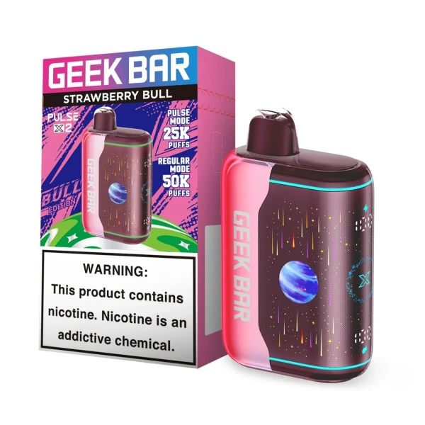 Geek Bar Pulse X 2 Disposable 5% 50000 Puffs 1000mAh 5pk
