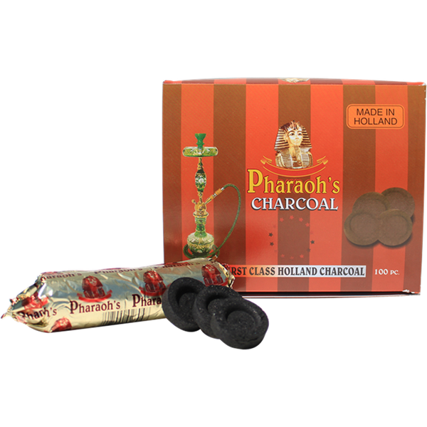 Pharaohs Quick Light Charcoal 40mm 100pc Box