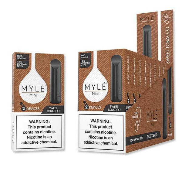 Myle Mini Disposable Device 2ct - 5% 320 Puffs - 10pk