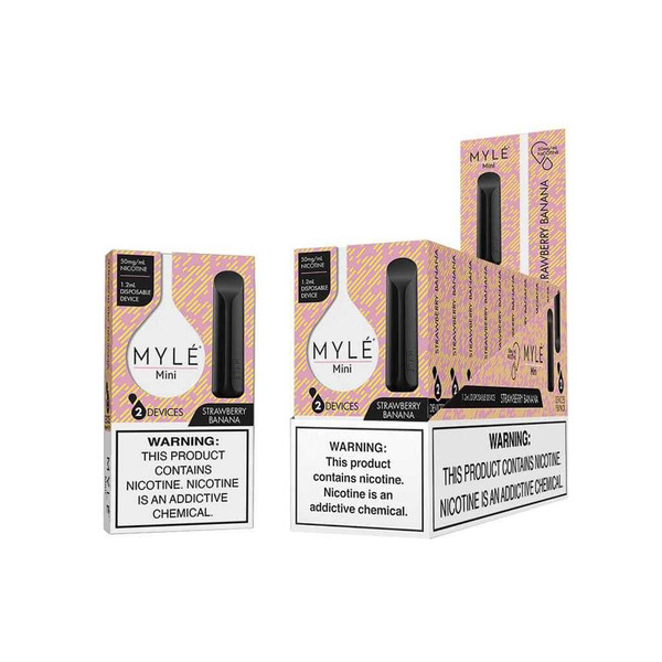 Myle Mini Disposable Device 2ct - 5% 320 Puffs - 10pk