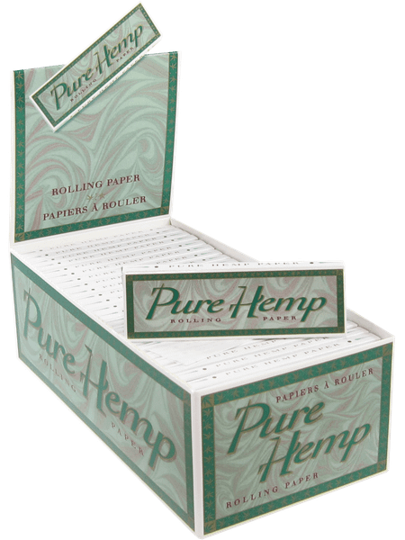  Pure Hemp Rolling Paper 1 1/4  at The Cloud Supply