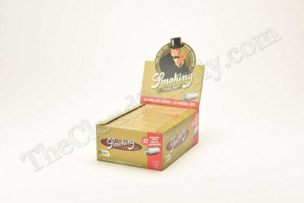 Smoking Rolling Paper Gold King Size