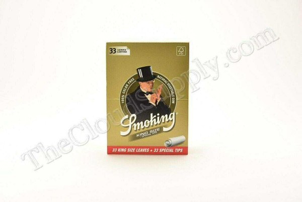  Smoking Rolling Paper Gold King Size  at The Cloud Supply