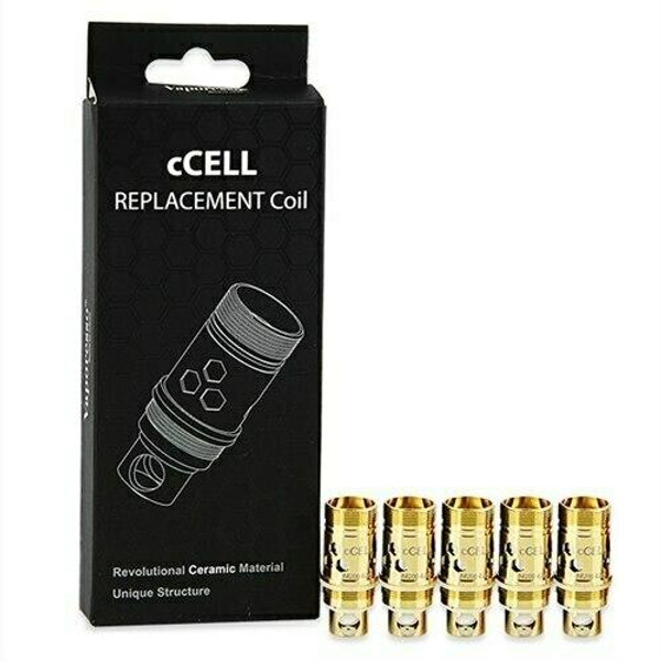Vaporesso CCell Ceramic 0.5 Coil 5pcs at The Cloud Supply