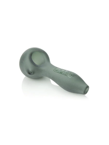 4in Grav Sandblasted Spoon Grav Glass Shop The Cloud Supply
