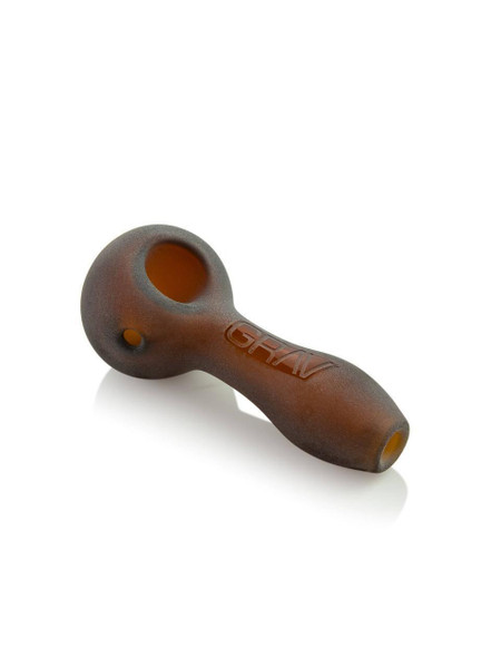 4in Grav Sandblasted Spoon Grav Glass Shop The Cloud Supply