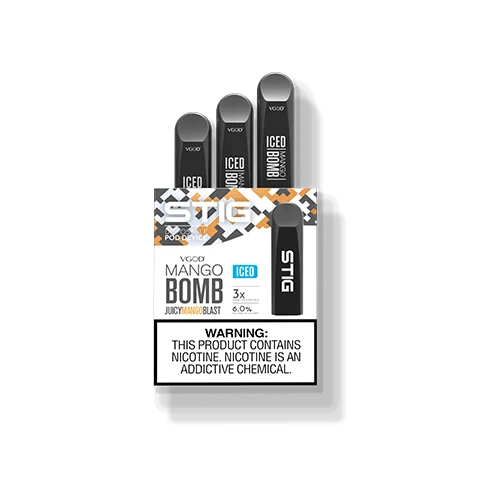 Vgod Stig Disposable Pod Device - 6% 270 Puffs x3 - 10pk VGOD Disposables The Cloud Supply