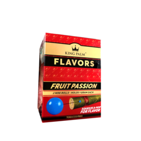 King Palm King Palm Mini Size Fruit Passion 2ct - 20pk at The Cloud Supply